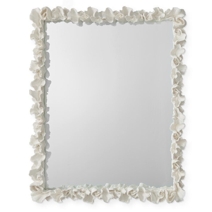 Beautiful seashell mirror