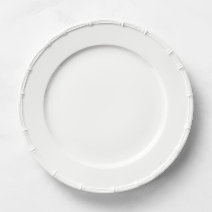 Bamboo porcelain dinner plates - Williams Sonoma.jpeg