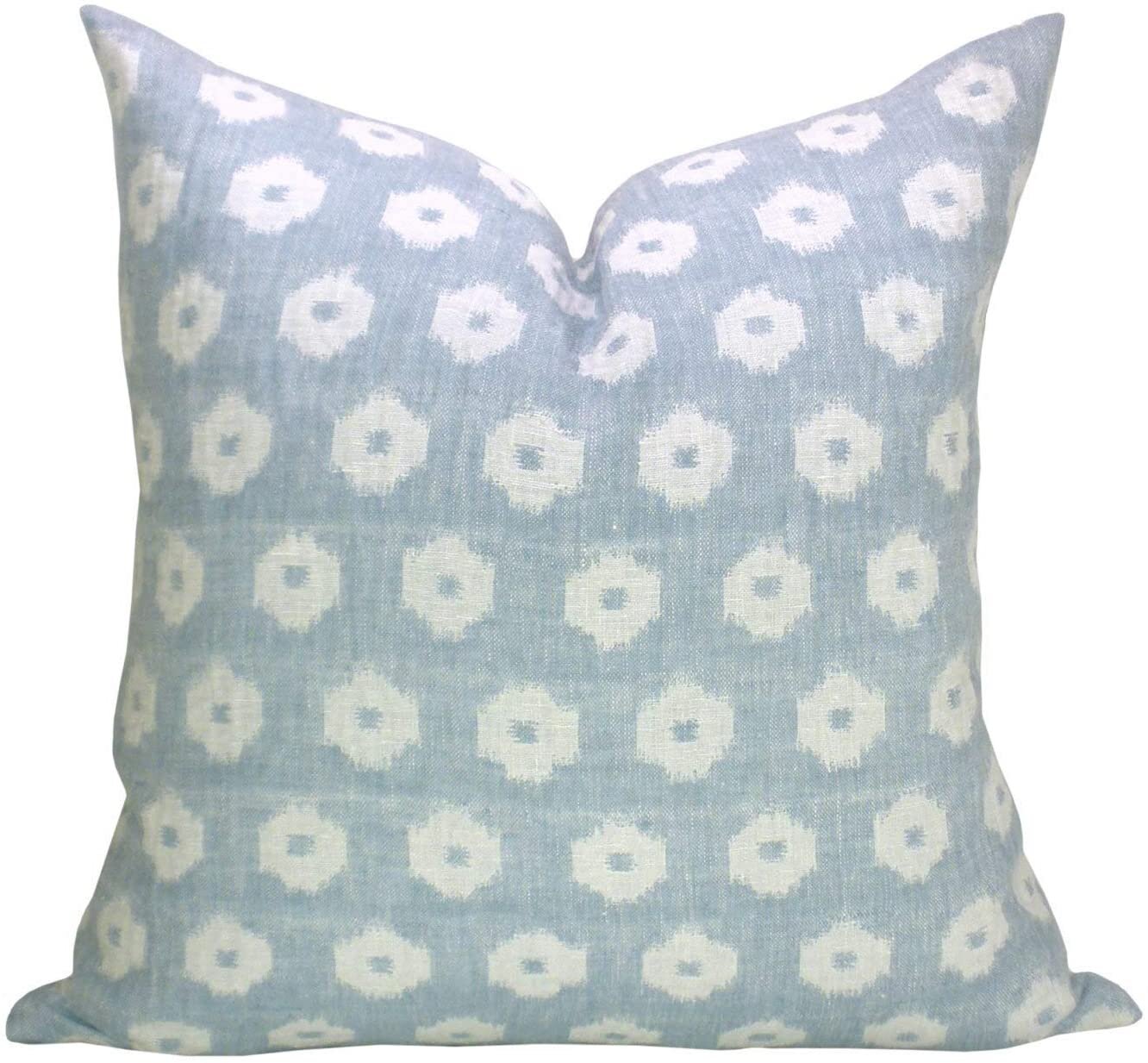 Flowershave357 Timur Weave Pillow Cover in Sky Blue Background - Amazon.jpg