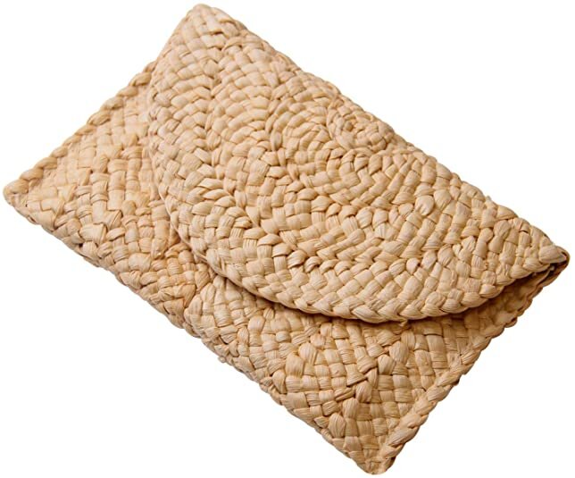 Freie Liebe Women's Straw Clutch Purse Summer Beach Bags Envelope Wallet Woven Handbags -Amazon.jpg