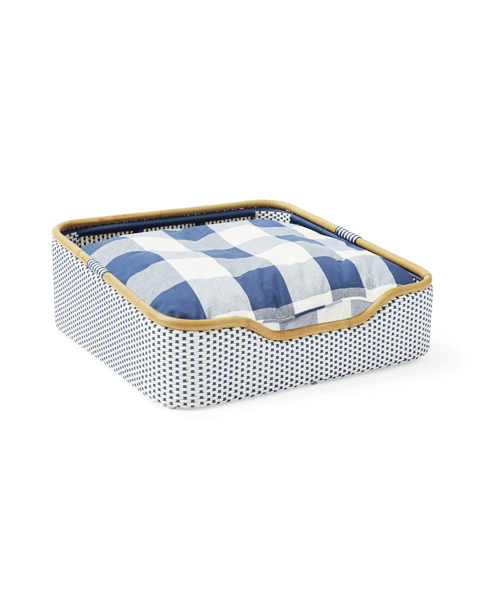 Furn_Riviera_Dog_Bed_Small_Gingham_Cushion_Angle_MV_Crop_SH.jpeg