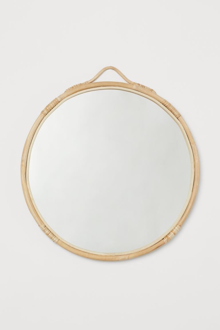 Rattan Framed Mirror - H&amp;M