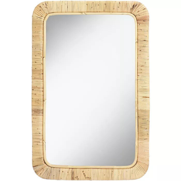 Noble Park Westby 24%22 x 36%22 Rattan Wrapped Wall Mirror - Target.jpg