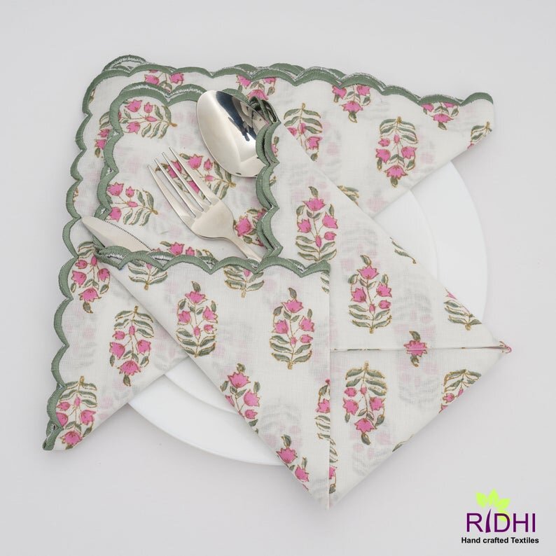 Pink and Green Floral Napkin - Etsy.jpg