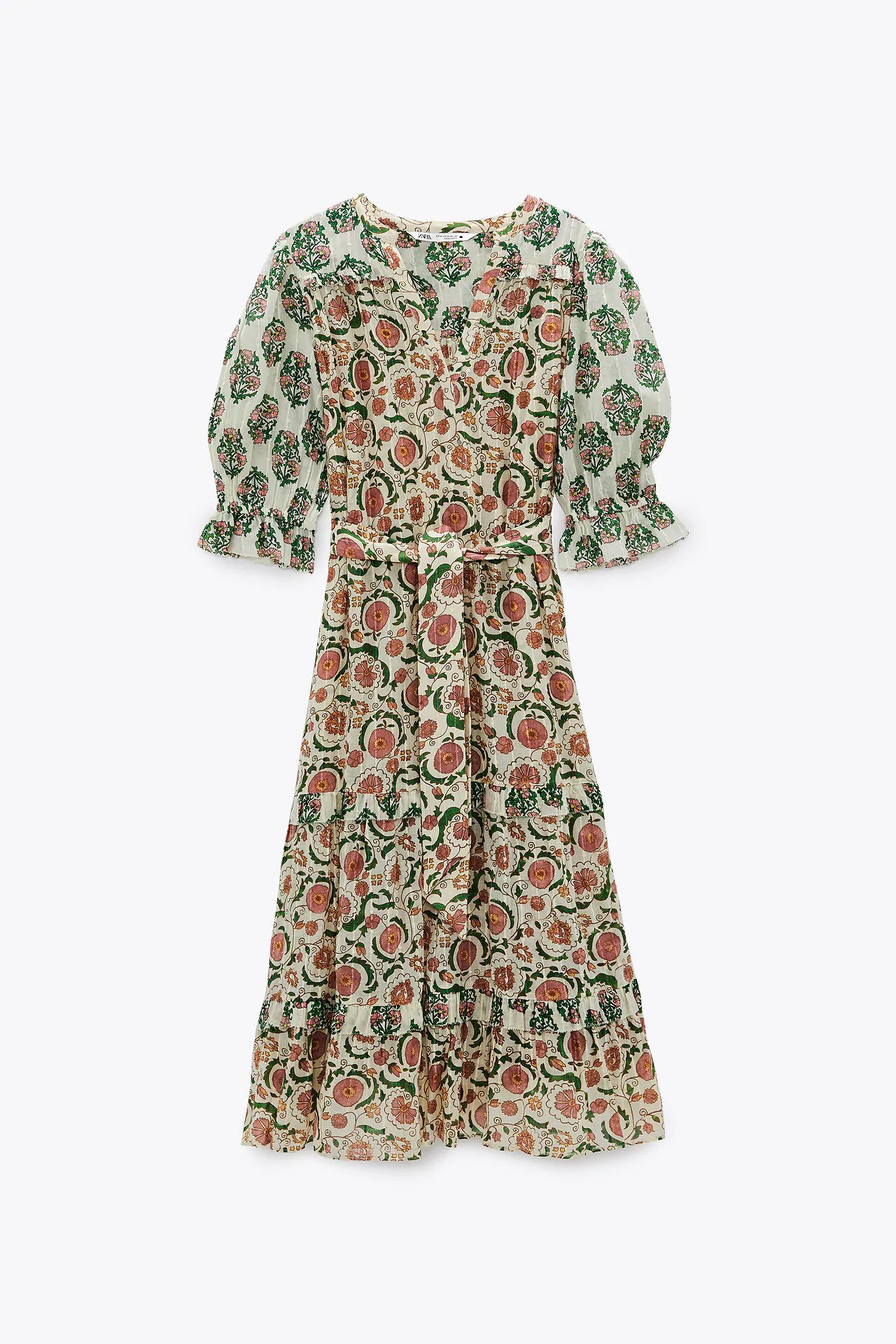 Printed Midi Dress - Zara.jpg