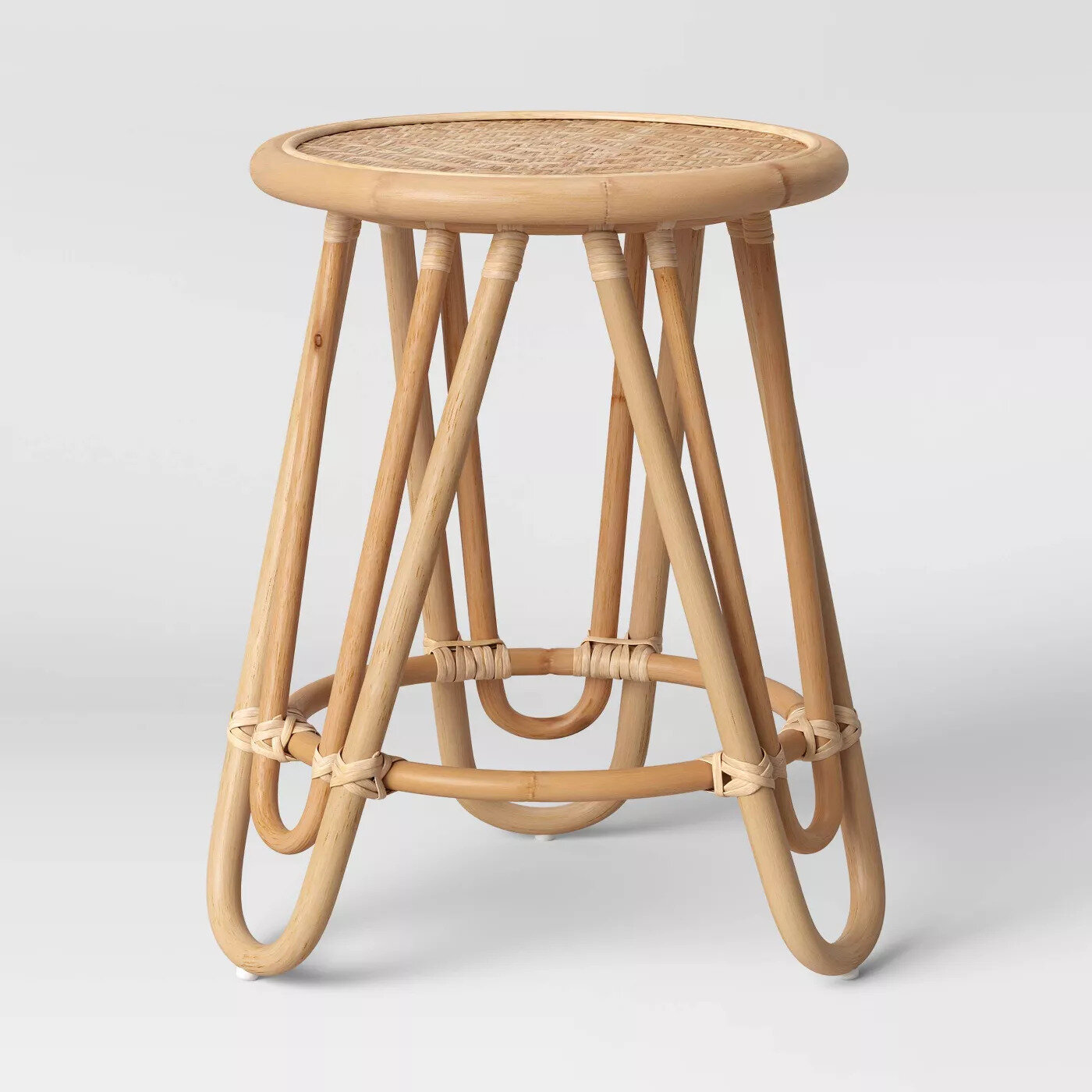 Tenella Round Rattan End Table Natural - Opalhouse™ designed with Jungalow™ - Target.jpg
