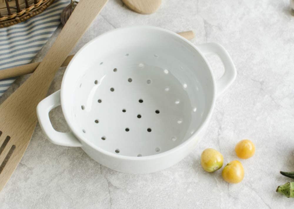 White ceramic porcelain colander - Amazon.jpg