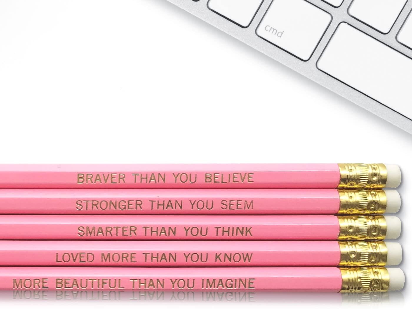 Winnie the Pooh Quote - Inspirational Pencils Engraved With Funny And Motivational Sayings For School And The Office - Amazon.jpg