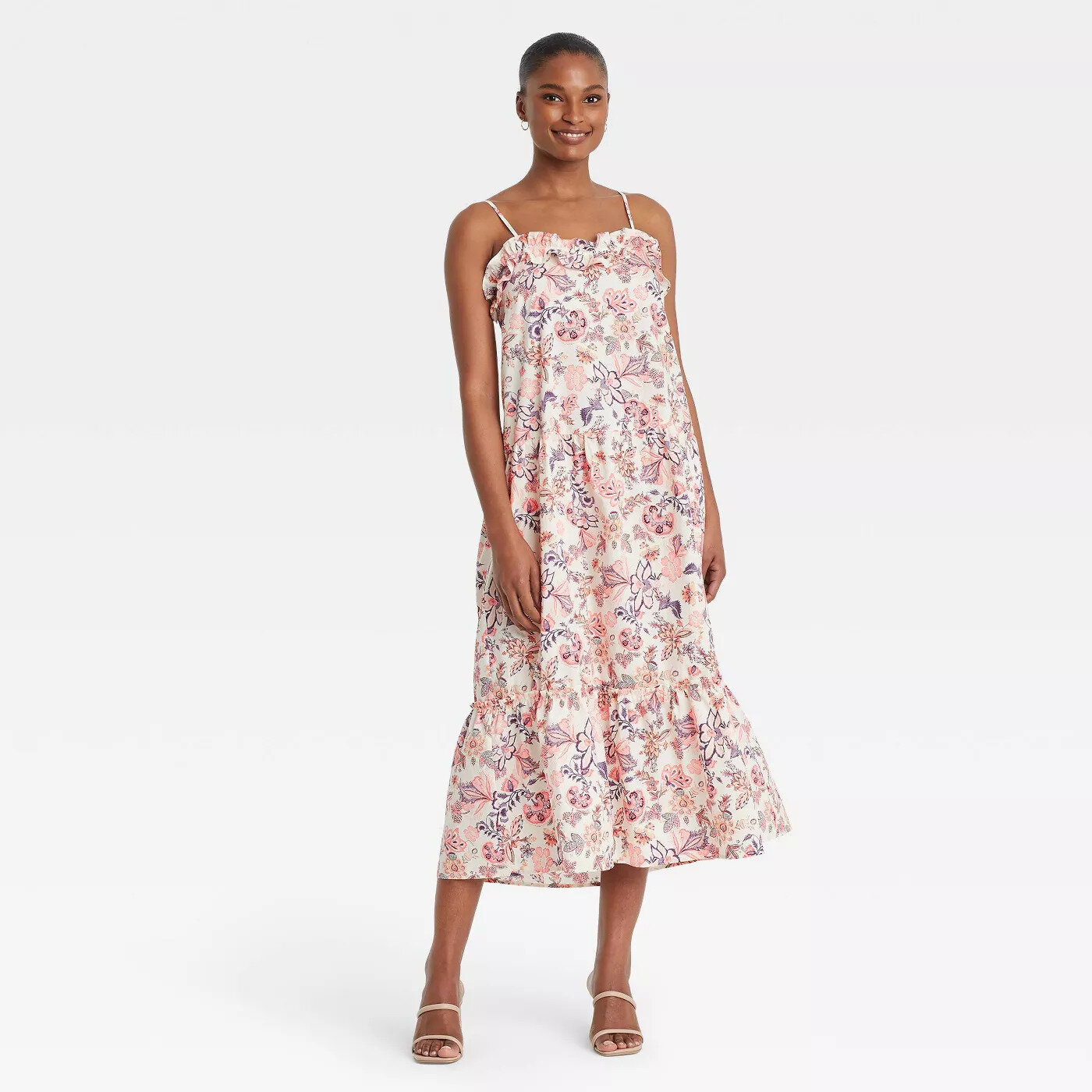 Women's Sleeveless Ruffle Dress - Who What Wear™ - Target.jpg