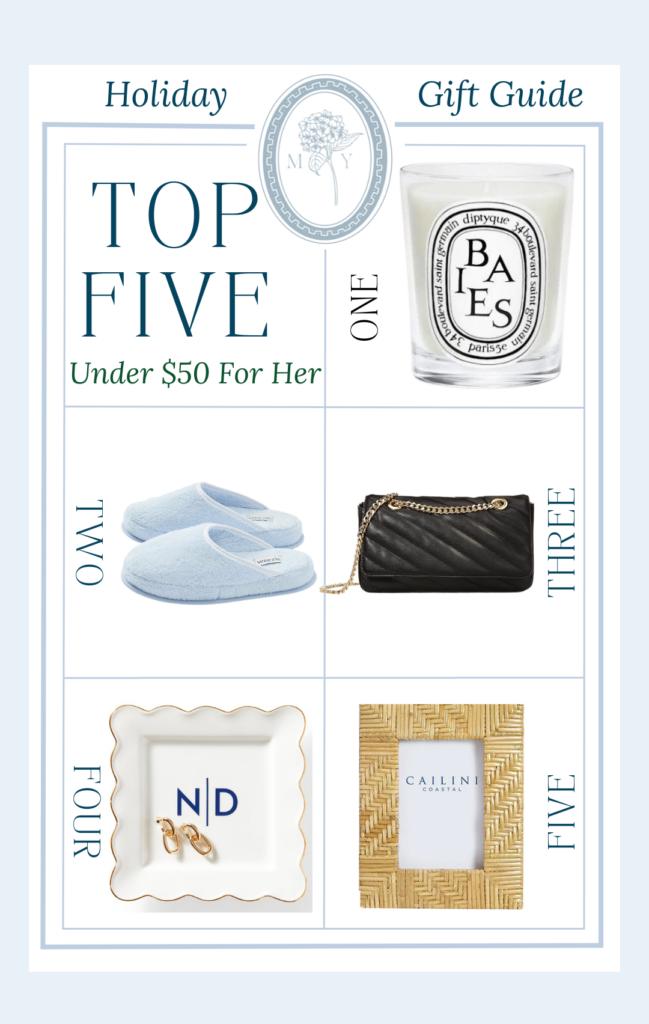 Holiday Gift Guide for Her - 25 Gifts under $50 - Lifestyle with Leah